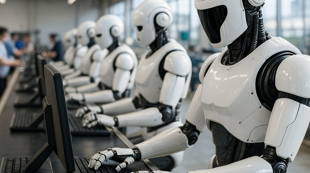 China entrena a miles de robots para cubrir 700 millones de puestos de trabajo