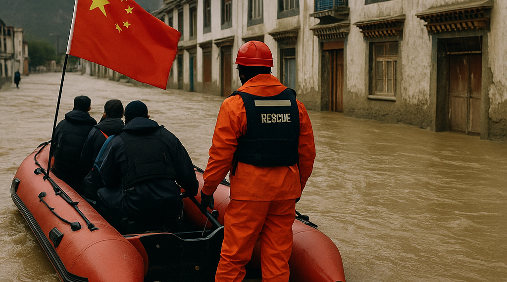 China suspende labores de rescate en zona devastada de Tíbet por riesgo de nuevas riadas