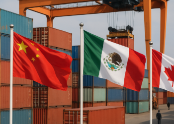 China niega que utilice a México y Canadá para evadir aranceles de EE.UU.