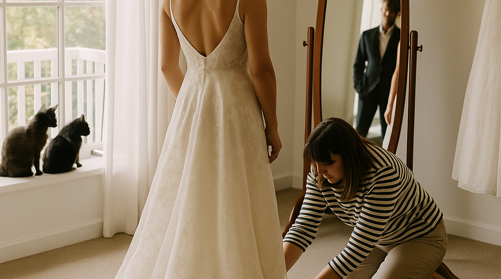 Claudia Sulewski and Finneas Are Married! Inside the Bride’s Final Fitting at Oscar de la Renta