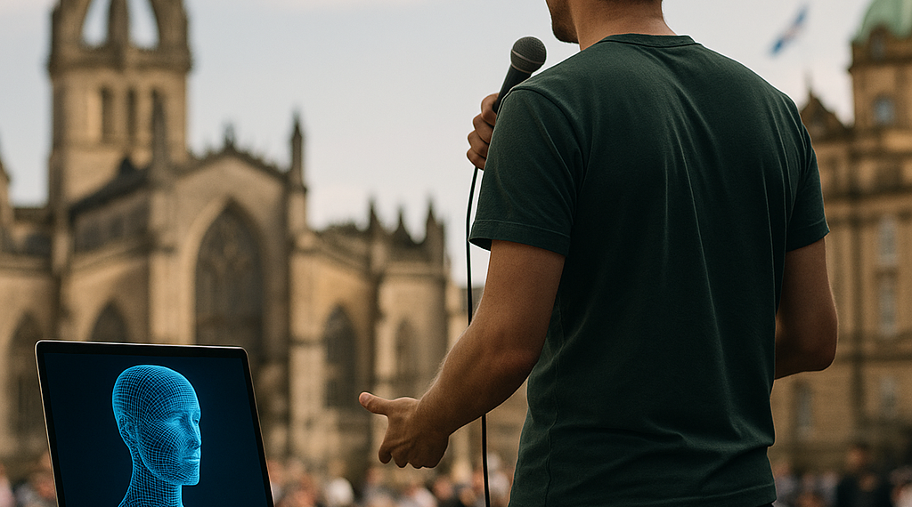 Stand-Up Comics Experiment With AI At Edinburgh Fringe