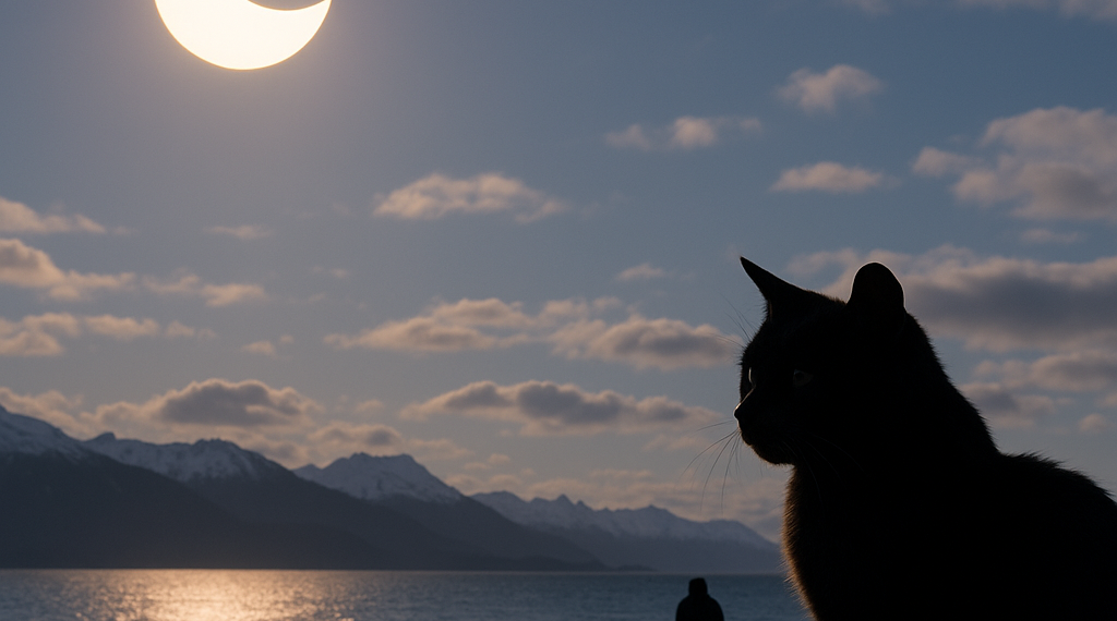 Inicia eclipse en Alaska; se prepara Europa para observarlo
