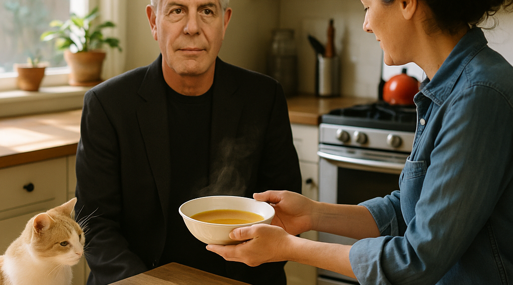 How ‘Tony’ Food Stylist Christine Tobin Told Young Bourdain's Story Through Chowder, Lobster and Squid Stew