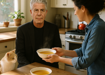 How ‘Tony’ Food Stylist Christine Tobin Told Young Bourdain's Story Through Chowder, Lobster and Squid Stew