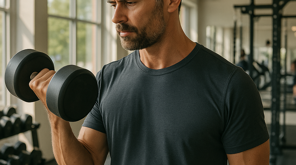 How Theo James Stays Ripped in His Forties, According to His Personal Trainers