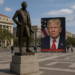 How an enslaver’s statue became the center of Trump’s exhibit at Freedom Plaza