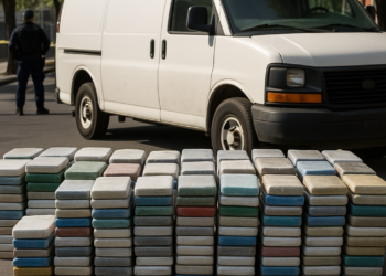 Aseguran 217 kilos de cocaína en camioneta en Tlalpan