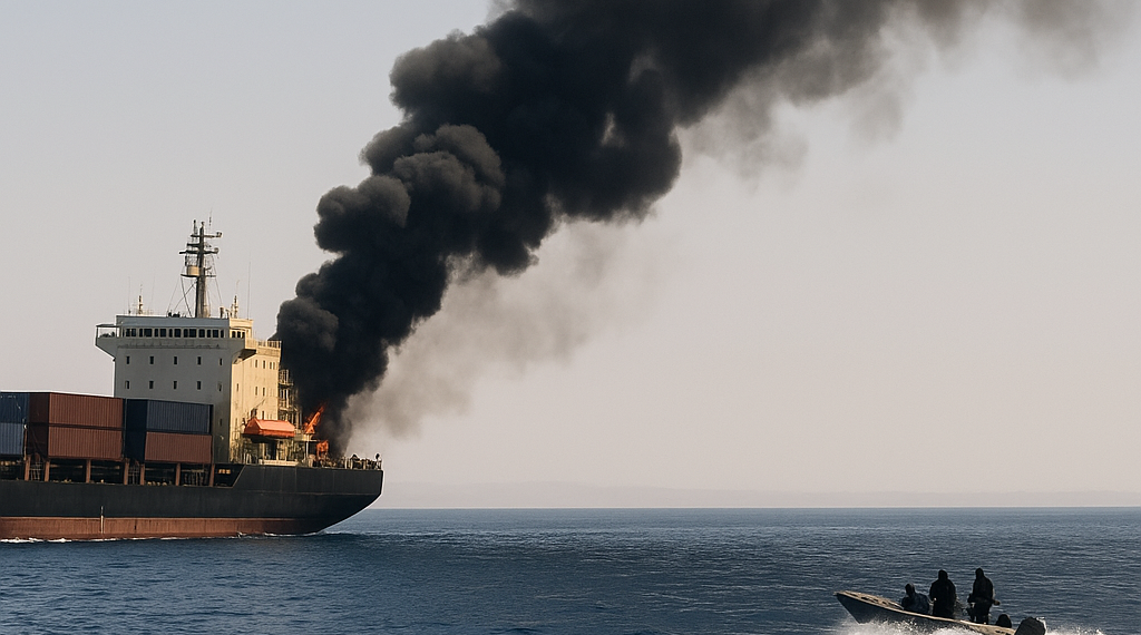 Tensión en el Mar Rojo: los rebeldes hutíes dijeron que atacaron un buque de Arabia Saudita en el estrecho de Bab el-Mandeb