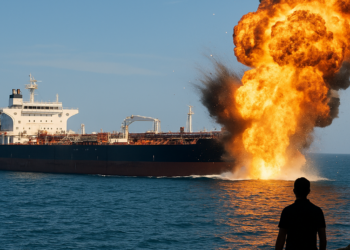 Tensión en el estrecho de Ormuz: reportaron una explosión cerca de un petrolero frente a las costas de Omán