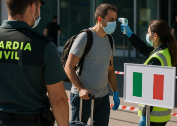 ¿Quiénes serán revisados? España aplica nuevos controles a viajeros de Italia