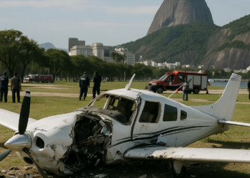 Cuatro muertos en Río de Janeiro al estrellarse un helicóptero turístico