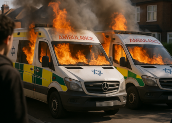 Cuatro jóvenes se declararon culpables por el incendio de ambulancias de una organización judía en Londres