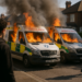 Cuatro jóvenes se declararon culpables por el incendio de ambulancias de una organización judía en Londres