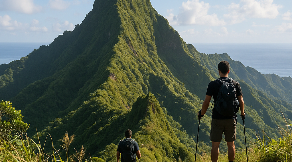 Cómo es la cumbre más alta de Tahití qué atrae a científicos y viajeros