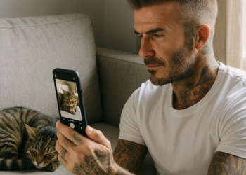David Beckham Takes His Instagram Husband Duties Very Seriously