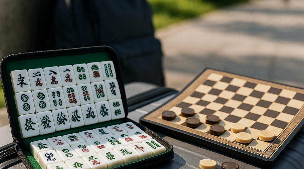 From Mahjong to Dominoes, the Best Travel Game Sets