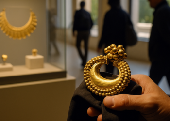 Brazalete de hierro de meteorito del Tesoro de Villena.