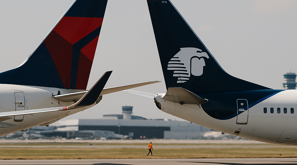 Ganan Delta y Aeroméxico batalla para mantener su alianza