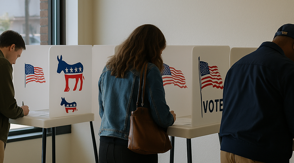 Demócratas votan en estados clave de EU en medio de pugna ideológica interna