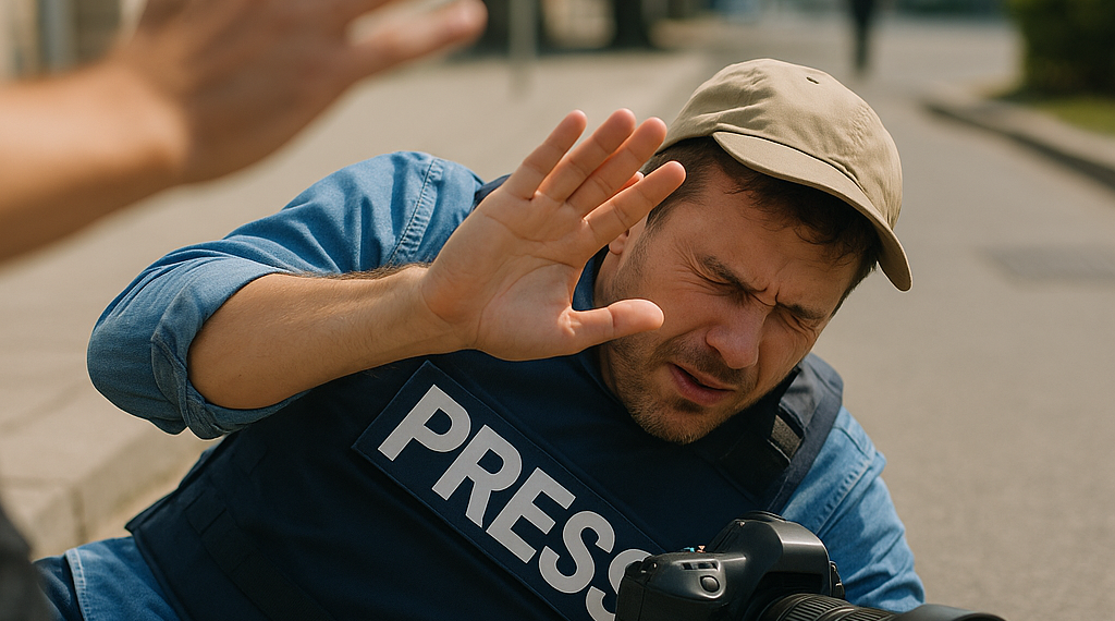 Reportan nuevo ataque contra periodista