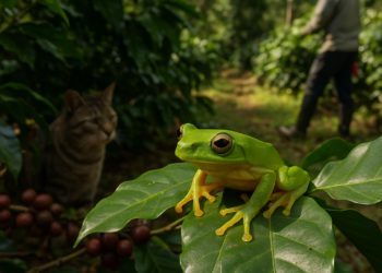 Hallazgo en Costa Rica: Identifican una nueva especie de rana que habita en cafetales
