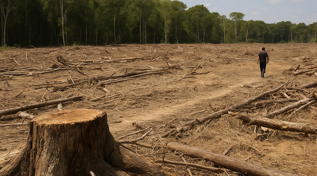 Deforestadas, 4.9 millones de hectáreas en el país