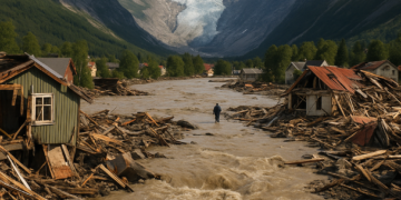 El colapso de un glaciar pudo desencadenar la mortal riada entre Nepal y el Tíbet