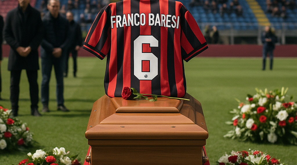 Dan el último adiós al legendario Franco Baresi