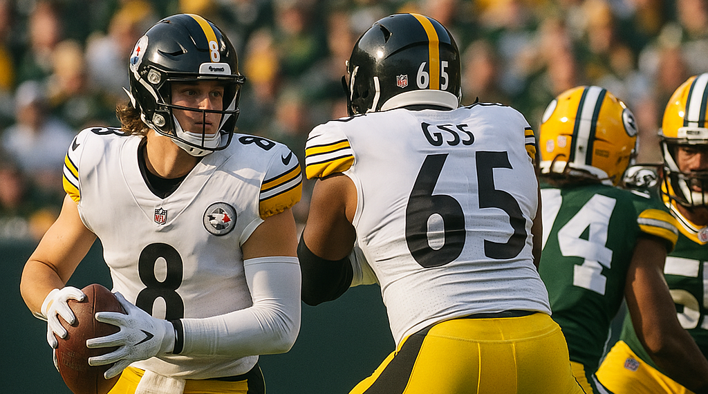 Brillan Steelers ante Packers y sin Rodgers