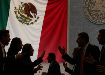Intercambian diputados de Morena y PRI jaloneos e insultos