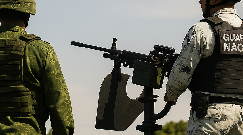 Baja Ejército despliegue; sube la Guardia Nacional
