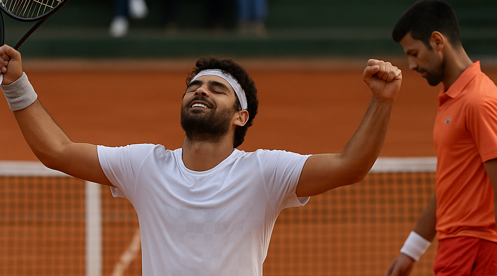 Djokovic cae ante el argentino Thiago Tirante y enciende las alarmas rumbo al US Open