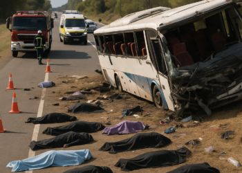 12 muertos y 10 heridos graves en un accidente de autobús en Hungría
