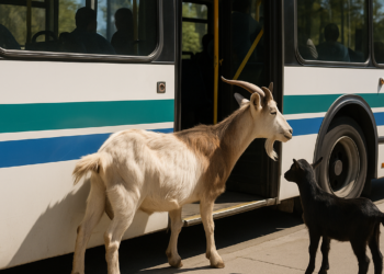 Dos cabras se suben a un autobús y descubren que no era el suyo