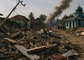 Dos fuertes terremotos de magnitud 7,7 y de 6,8 sacuden varias islas de Indonesia
