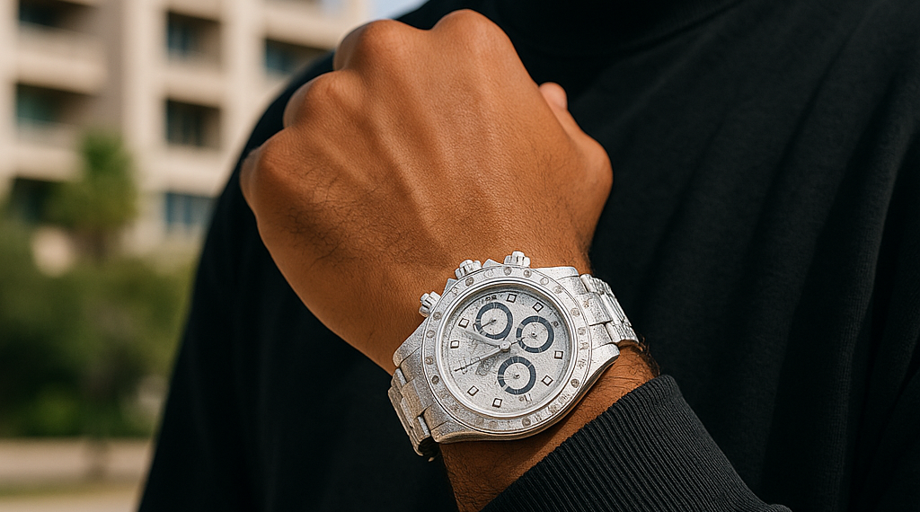 Drake Just Got a Wild One-of-One “Iceman” Rolex Daytona