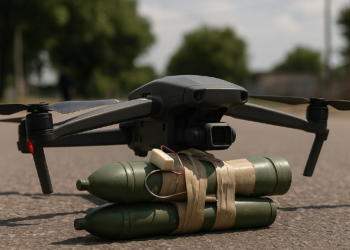 Putin, un dron con explosivos