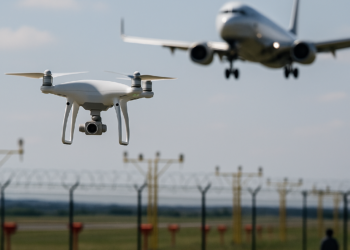 Un dron sospechoso obliga a suspender temporalmente el tráfico aéreo en el aeropuerto de Leipzig