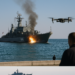 Un ataque con drones a un buque en el mar Negro ruso causa 3 heridos graves