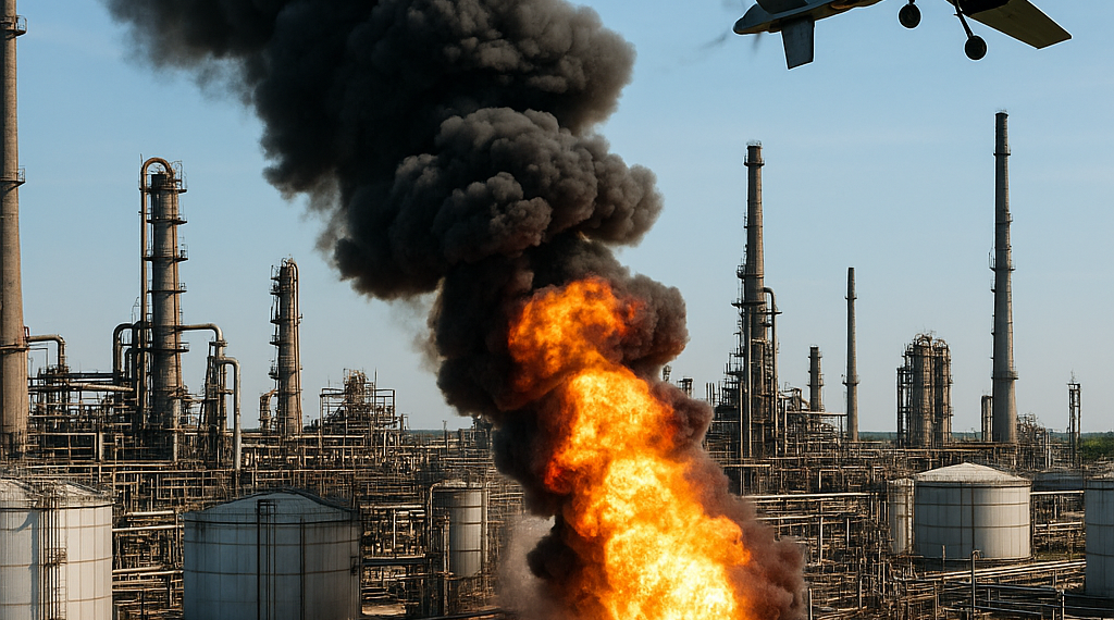 Al menos 13 muertos y 39 heridos: los drones ucranianos vuelven a atacar el corazón petroquímico de Rusia