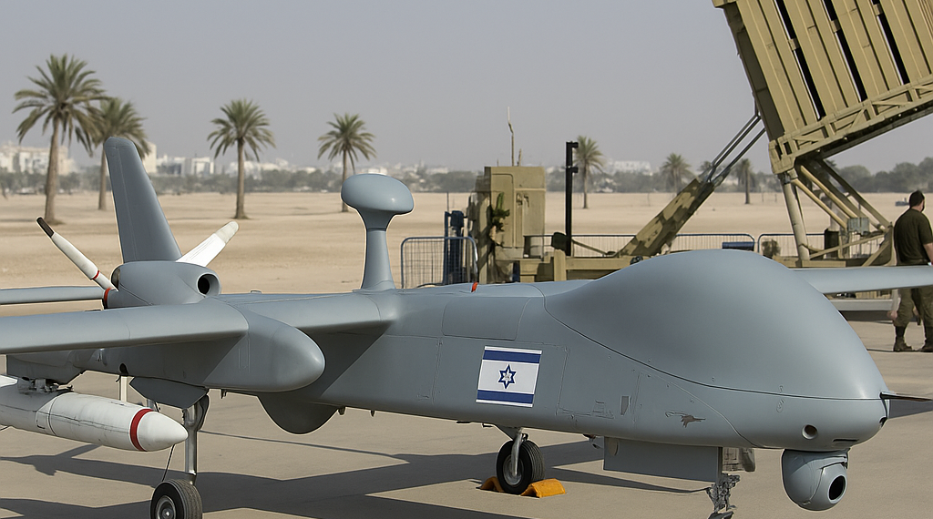 Drones y sistemas defensivos israelíes, a disposición de Emiratos Árabes Unidos