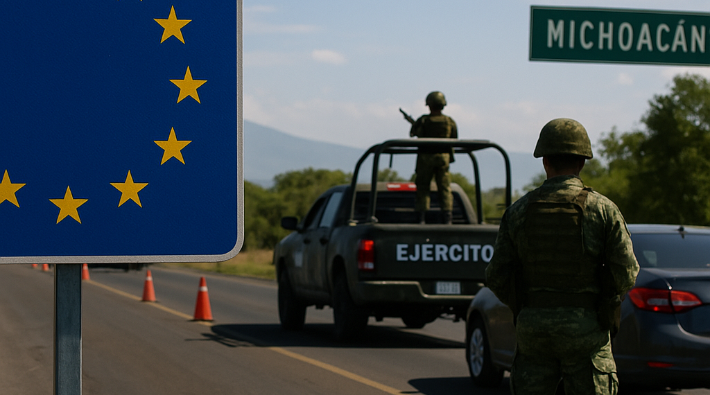 EU pide a sus ciudadanos no viajar a Michoacán ante posible escalada de violencia