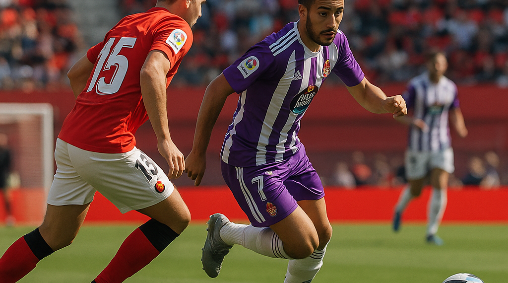 El Mallorca se trabaja una victoria de mérito ante un serio Pucela
