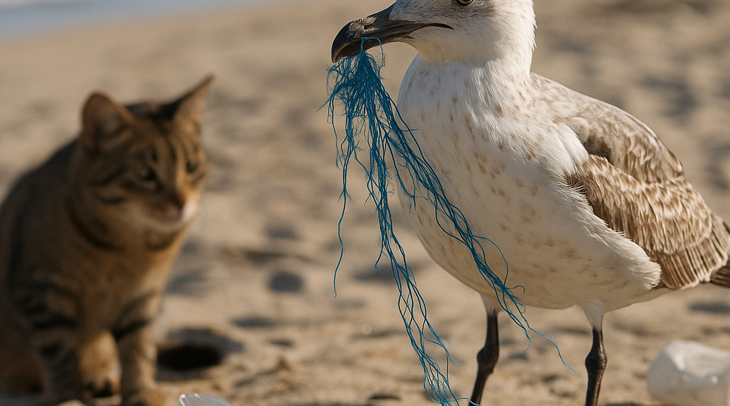 La enfermedad silenciosa que el plástico provoca en las aves marinas y condena a sus polluelos