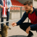 El divertido momento de Borja Fernández con un aficionado del CD Lugo: "Lo vi tarde"