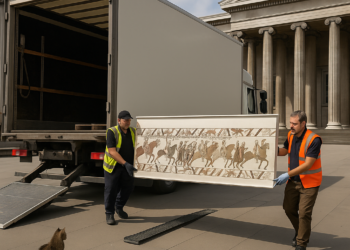 The Long, Delicate Process Of Getting The Bayeux Tapestry To London