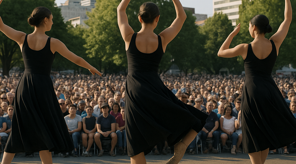Portland’s Newest Dance Group Performs To Tens Of Thousands Of People