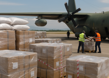 Manda México 19.5 toneladas de despensas a Colombia