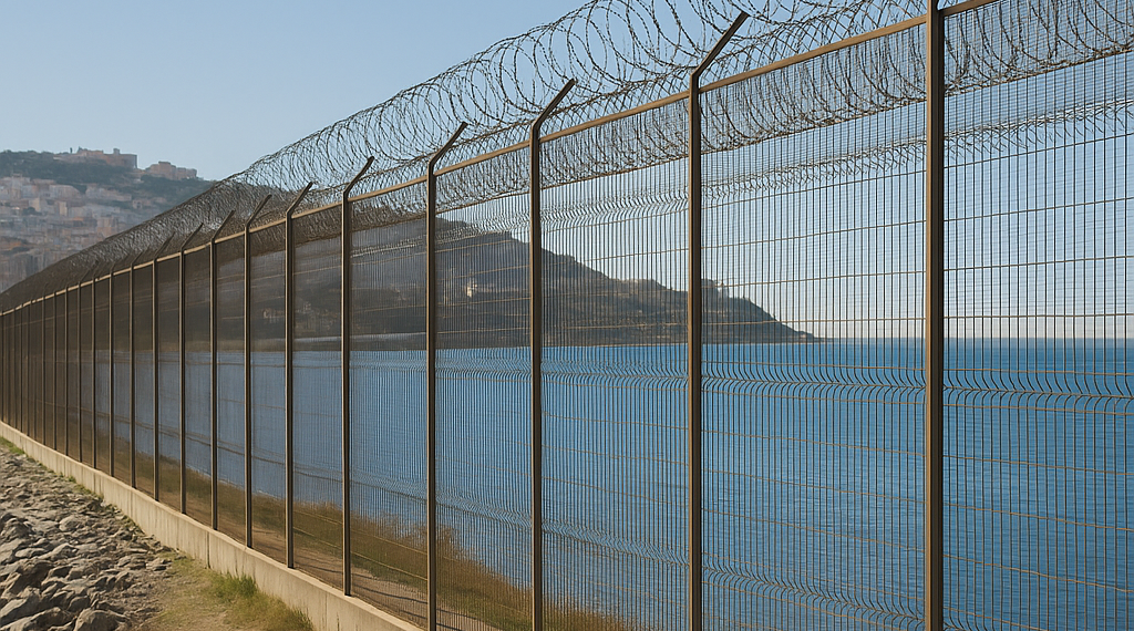 Instalará España valla de contención entre Ceuta y Marruecos