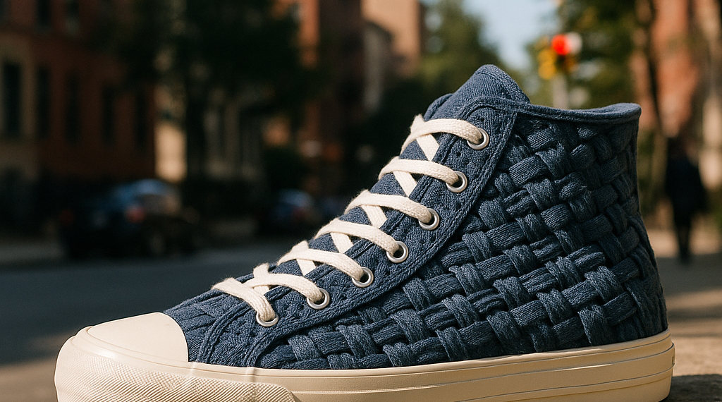 This New P.F. Flyers Collab Is Wrapped in Hand-Woven Denim